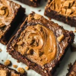 Fudgy Biscoff Brownies