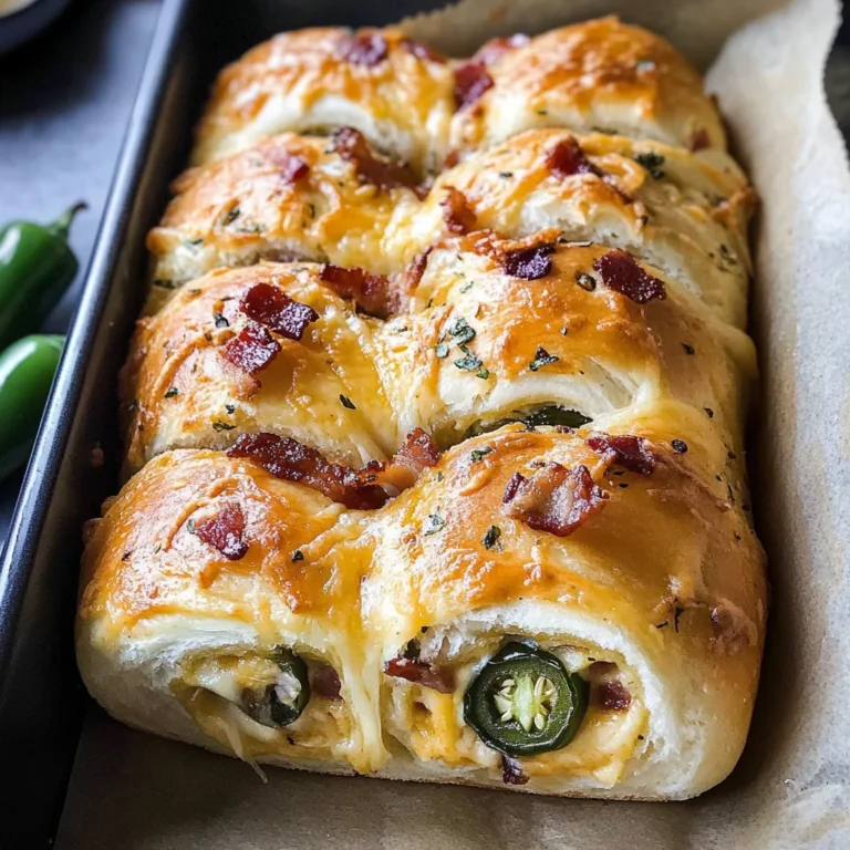 Incredible Baked Jalapeño Popper Rolls
