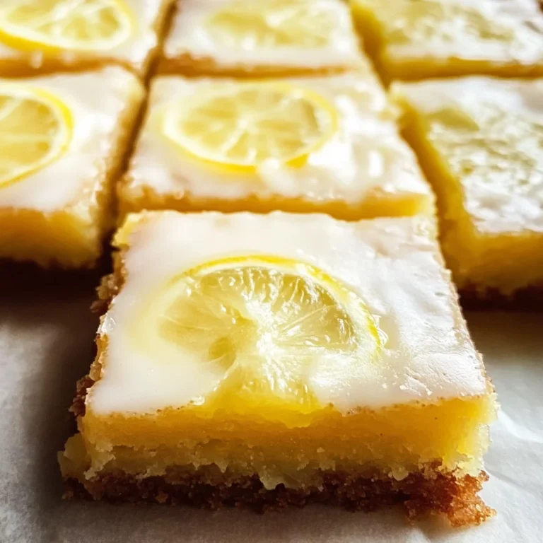 Lemon Brownies