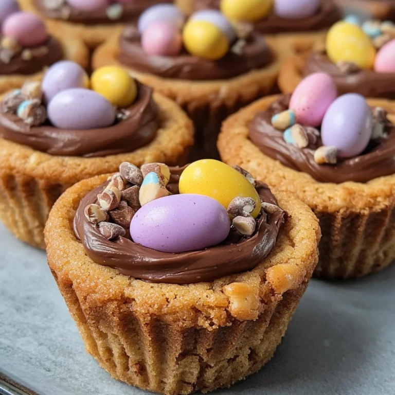 Mini Egg Cookie Cups
