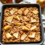 Oatmeal Apple Breakfast Bake