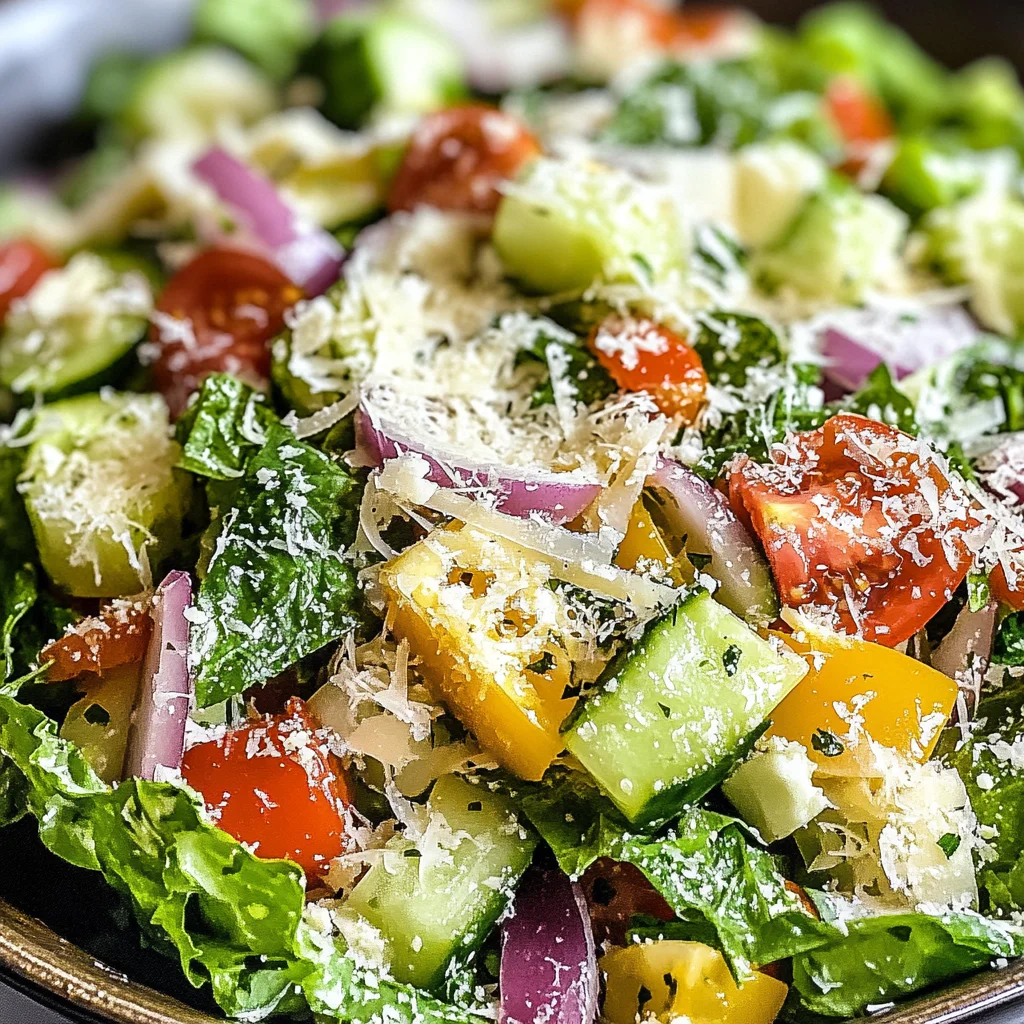 Parmesan Chopped Salad