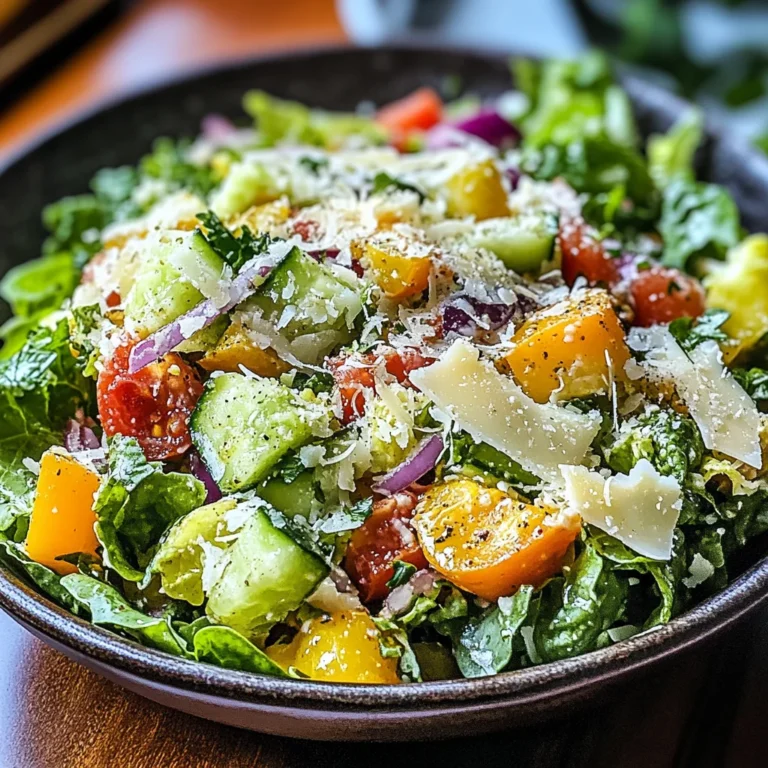 Parmesan Chopped Salad