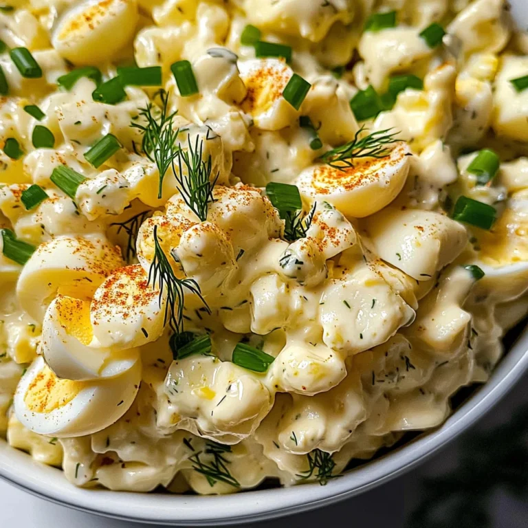 Quick Deviled Egg Salad (No Potatoes or Pasta!)