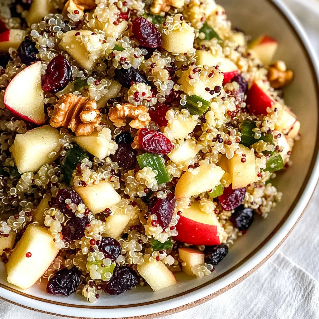 Quinoa Apple Salad: A Fruity, Fresh & Flavor-Packed Favorite