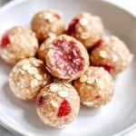 Strawberry Cheesecake Protein Balls
