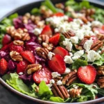 Strawberry Pecan Salad