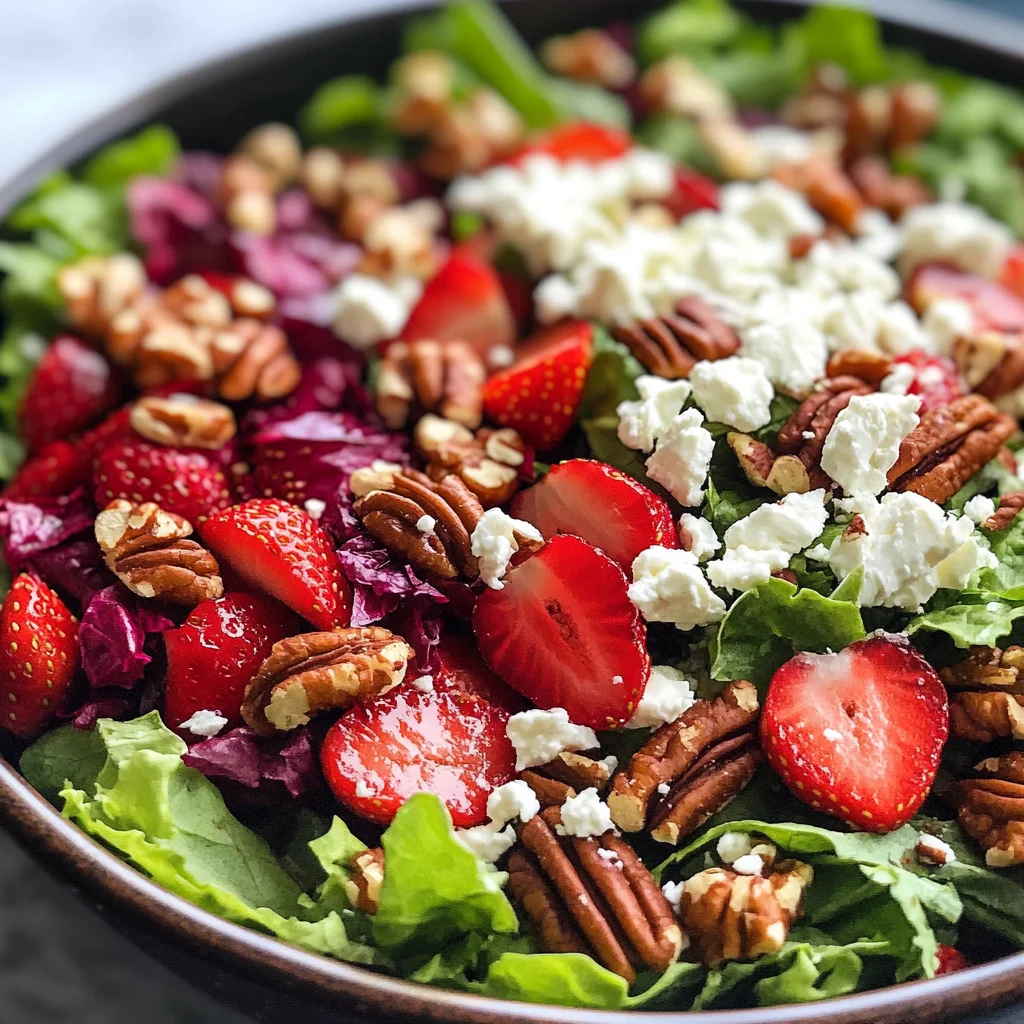 Strawberry Pecan Salad