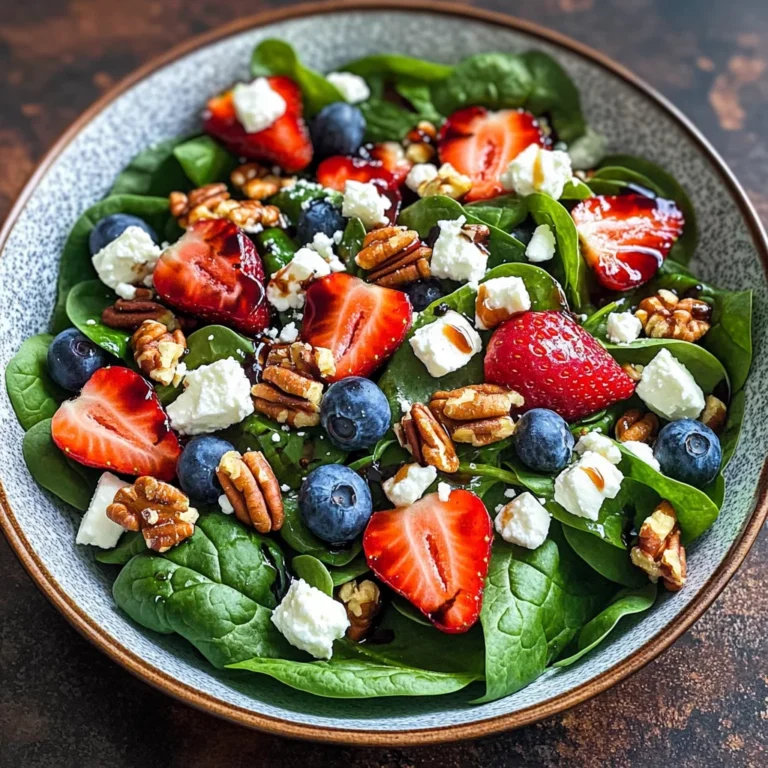 Strawberry Spinach Salad Recipe