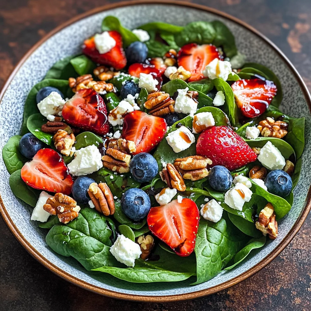 Strawberry Spinach Salad Recipe
