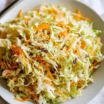 Vinegar Coleslaw Recipe (No Mayo Coleslaw)