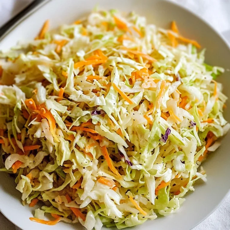 Vinegar Coleslaw Recipe (No Mayo Coleslaw)