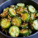 Asian Cucumber Salad (5 Minute)