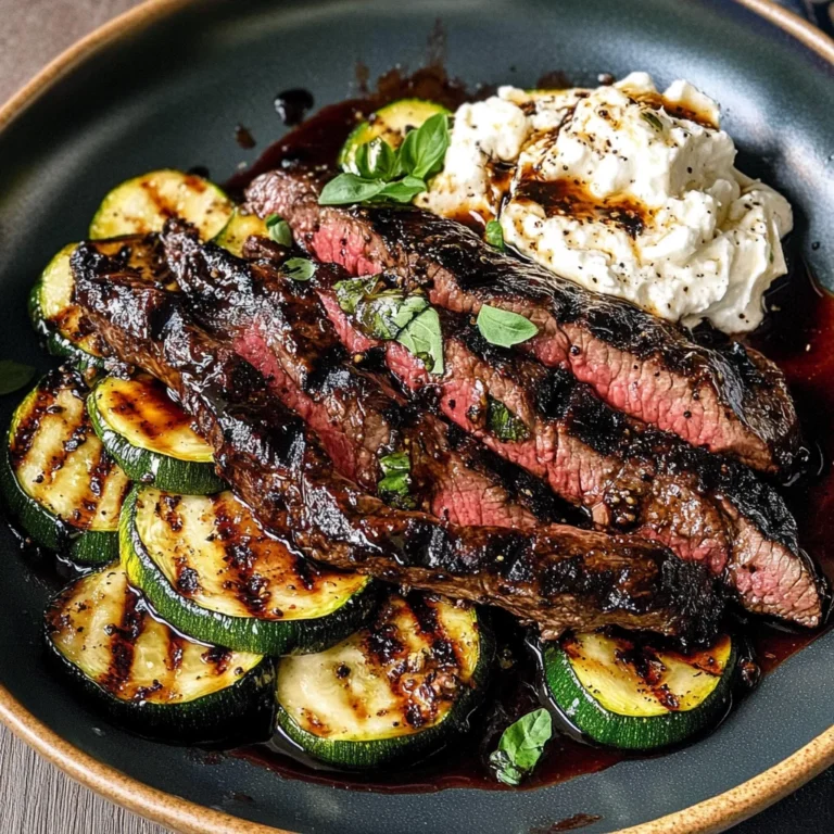 Balsamic Flank Steak