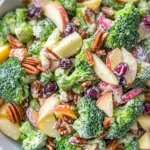Broccoli Salad Recipe with Creamy Lemon Dressing (VIDEO)