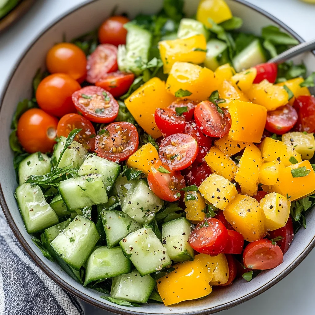 CHOPPED VEGETABLE SALAD