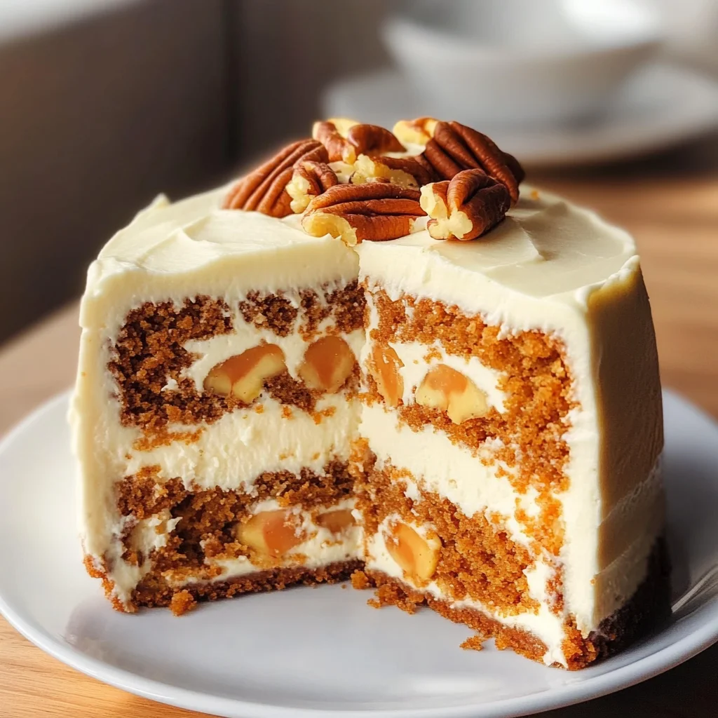 Carrot Cake Cheesecake The Best of Both Worlds