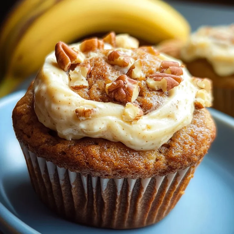 Cream Cheese Banana Muffins
