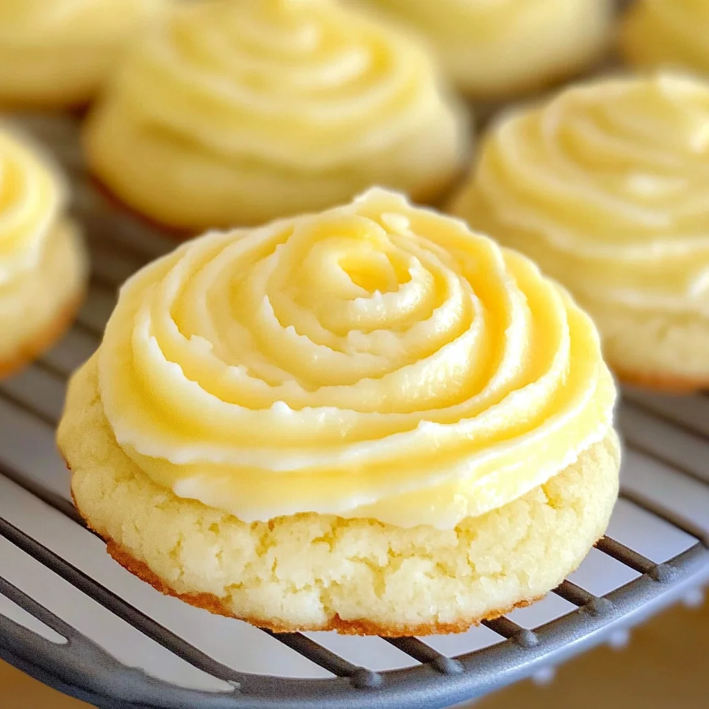 Frosted Lemon Cookie Recipe