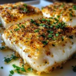Garlic Parmesan Crusted Halibut: 15-Minute Baked Perfection