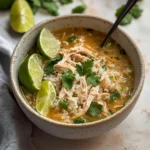 Ginger Lime Chicken and Rice Soup