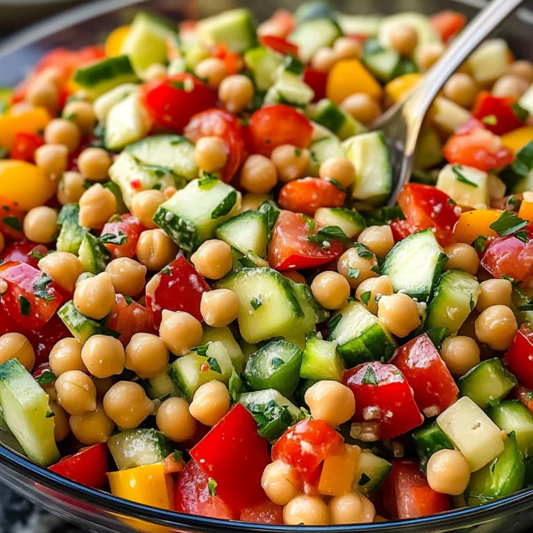 Greek Chickpea Salad