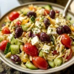Greek Orzo Pasta Salad