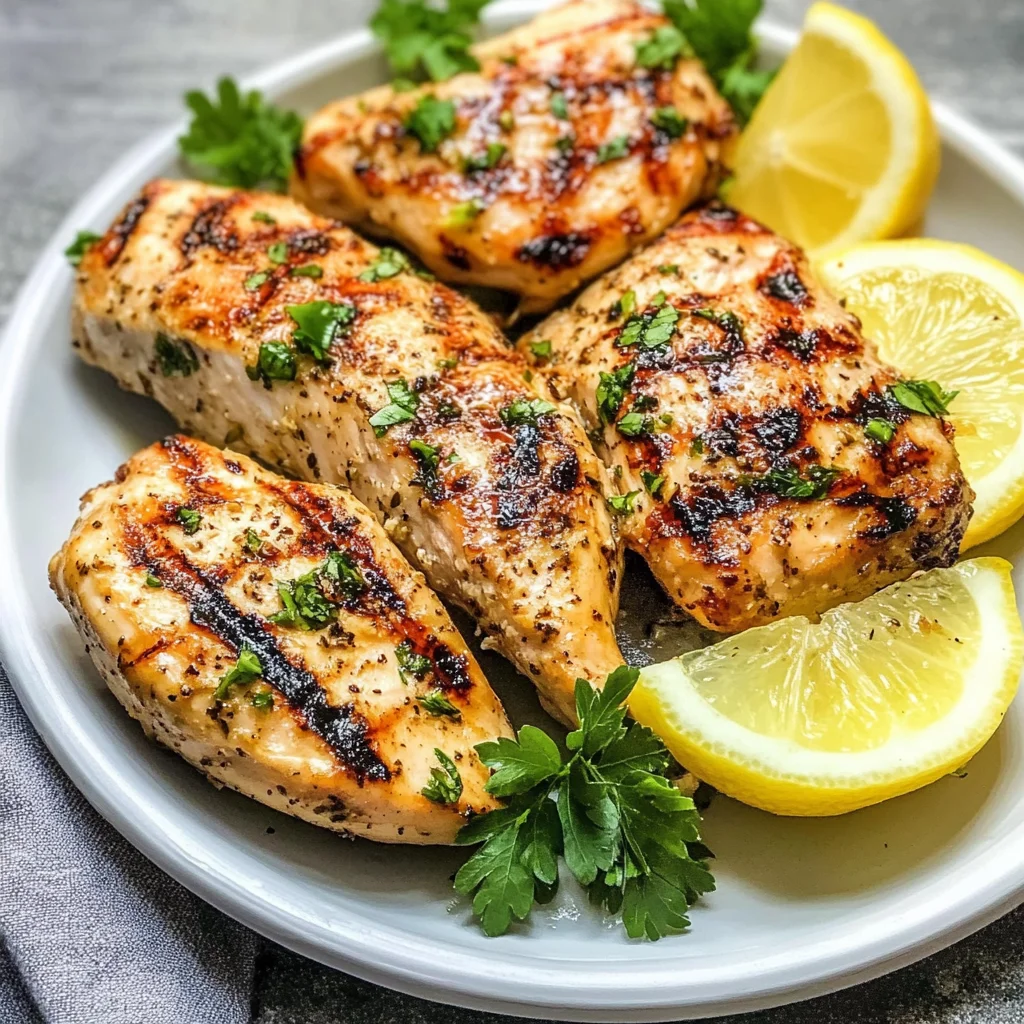 Grilled Lemon Chicken