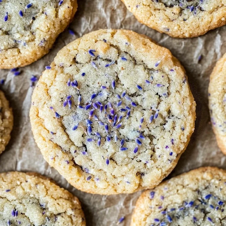 Lavender Earl Grey Cookies Recipe