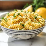 Lemon Parmesan Pasta Salad