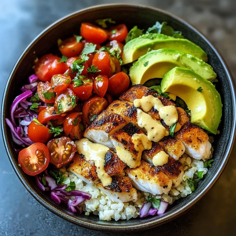 Low-Carb Fish Taco Bowls