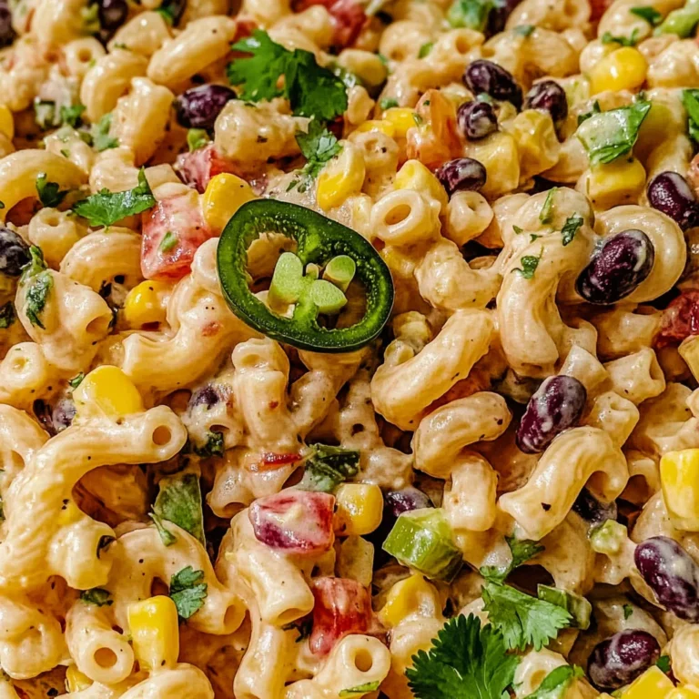 Mexican Macaroni Salad Recipe