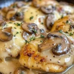 Mushroom Asiago Chicken – Creamy & Savory Dinner Recipe Everyone Will Love