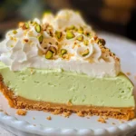 No Bake Pistachio Cream Pie