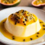 Passion Fruit Panna Cotta (no gelatin)