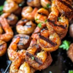 Sausage and Shrimp Kabobs