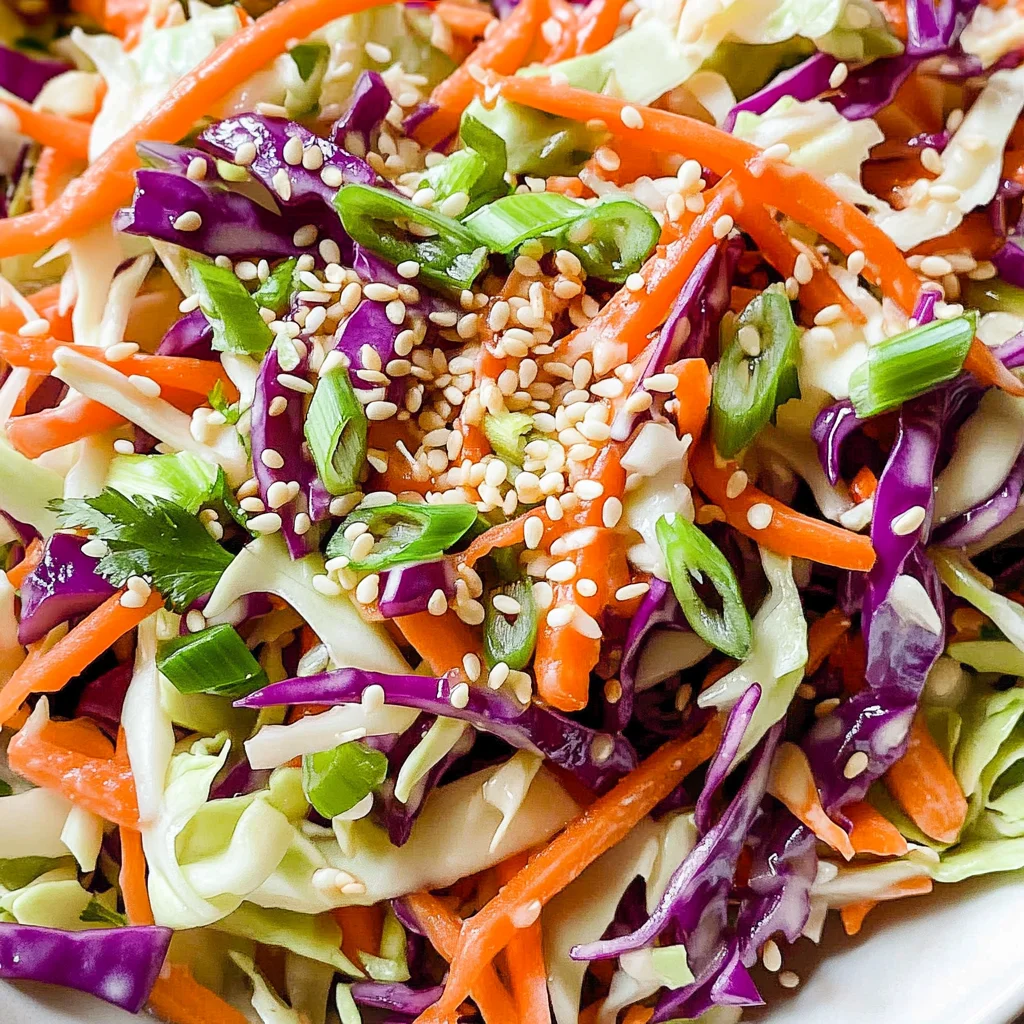 Sesame Ginger Slaw