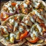 Sheet Pan Chicken Pitas with Herby Ranch