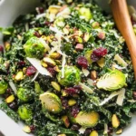 Simple Kale and Brussels Sprout Salad