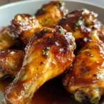 Slow Cooker Honey BBQ Chicken Drumsticks