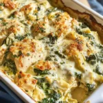Spinach Artichoke Chicken Bake