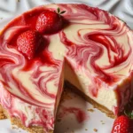 Strawberry Swirl Cheesecake Recipe