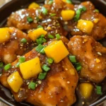 Sweet & Savory Asian Mango Glazed Chicken