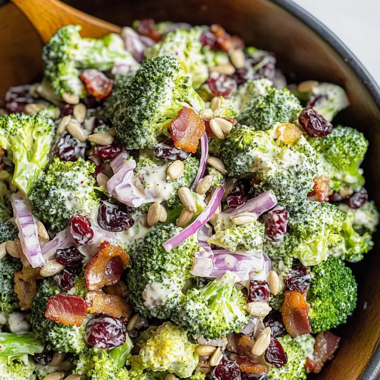 The BEST Broccoli Salad