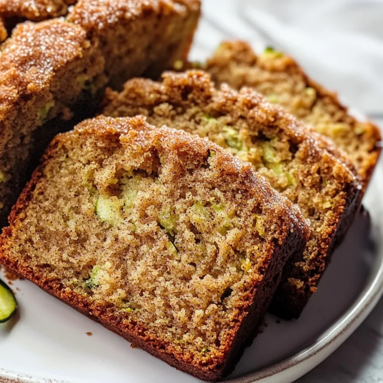 The Best Snickerdoodle Zucchini Bread