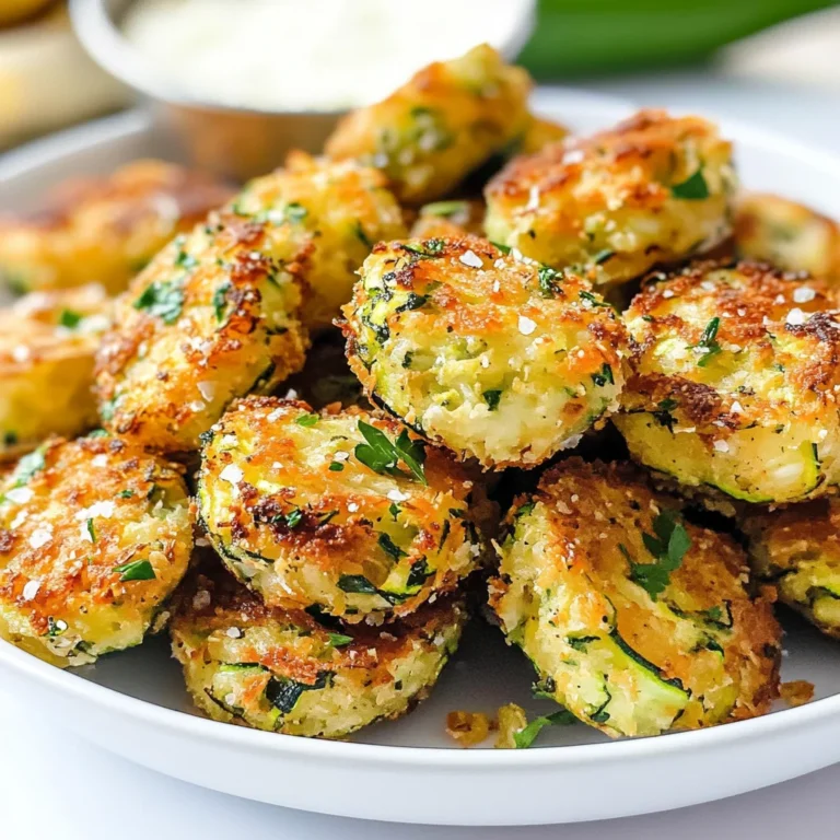Zucchini Garlic Bites