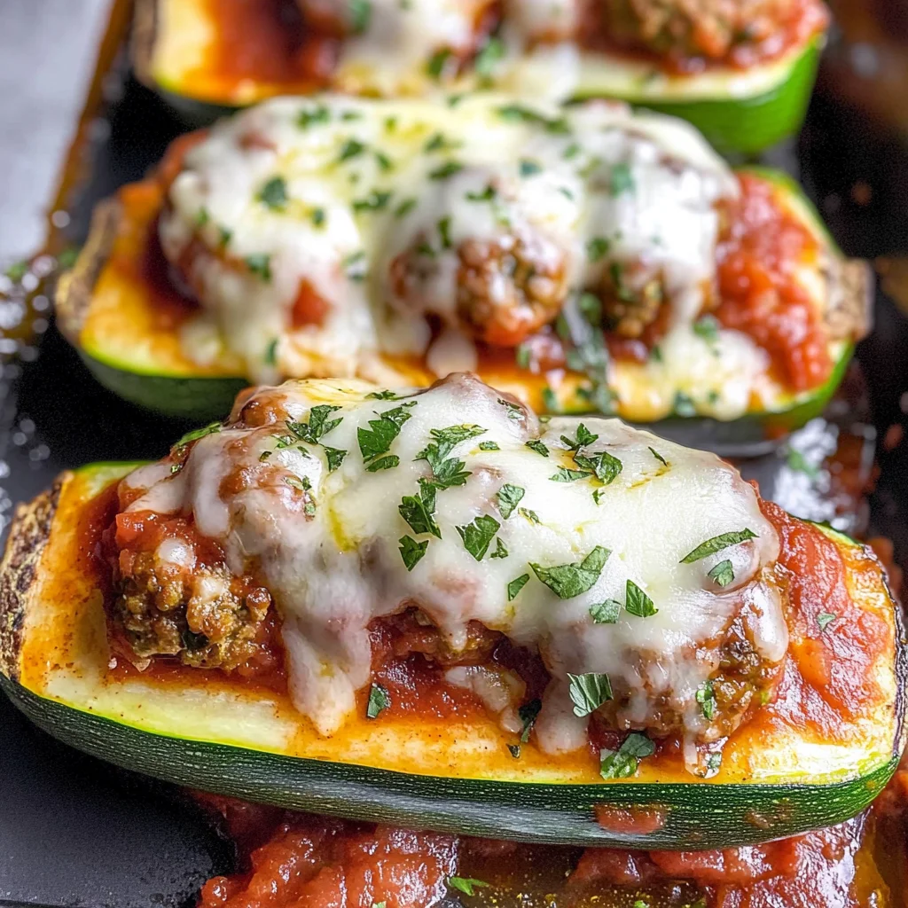 Zucchini Meatball Subs