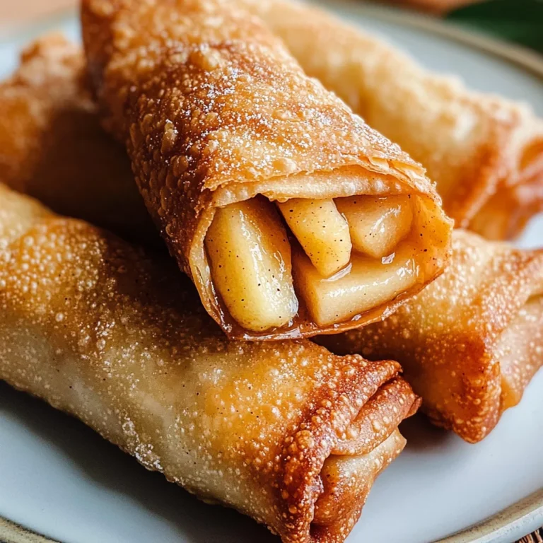 Apple Pie Egg Rolls