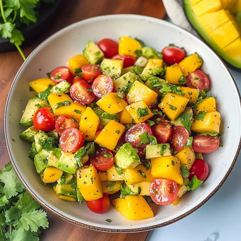 Avocado Mango Salad