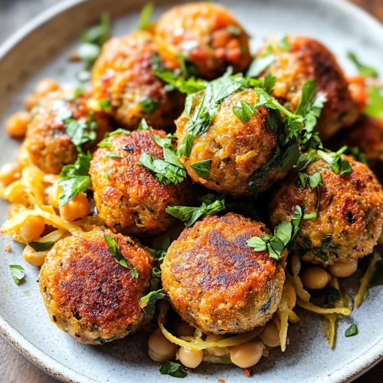Chickpea Meatballs (Vegetarian)